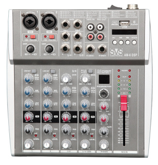 SVS Audiotechnik mixers AM-6 DSP Микшерный пульт аналоговый